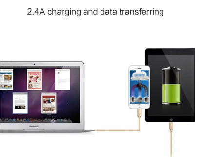 Câble Joyroom haute vitesse 1,2 mètres - Certifié iPhone / iPad / iPod - NYCTALOPE