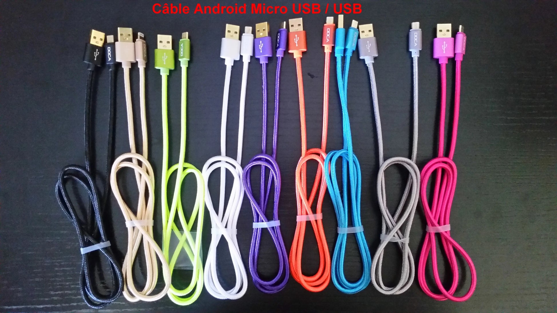 Câble de charge et de transfert haute vitesse - NYCTALOPE