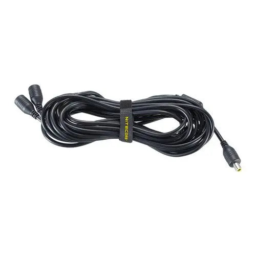 Câble parallèle Nitecore pour panneau solaire FSP100 – 5 Mètres double sorties  NYCTALOPE  