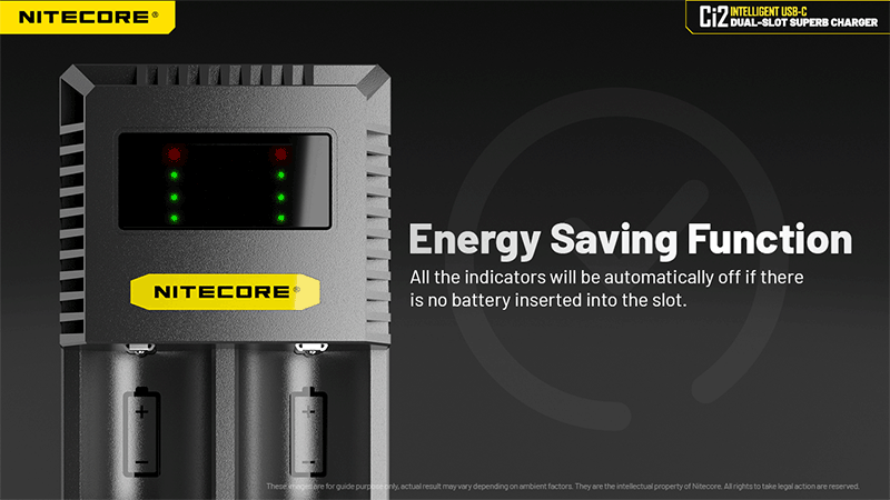 Chargeur Intelligent Nitecore Ci2  NYCTALOPE  
