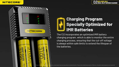 Chargeur Intelligent Nitecore Ci2  NYCTALOPE  