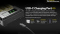 Chargeur Intelligent Nitecore Ci4  NYCTALOPE  