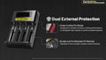 Chargeur Intelligent Nitecore Ci4  NYCTALOPE  
