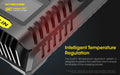 Chargeur Nitecore Intelligent USB UM2 pour batteries Li-ion, IMR, LifePO4, Ni-MH, Ni-Cd  NYCTALOPE  