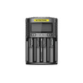 Chargeur Nitecore Intelligent USB UM4 pour batteries Li-ion, IMR, LifePO4, Ni-MH, Ni-Cd  NYCTALOPE  