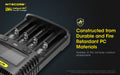 Chargeur Nitecore Intelligent USB UM4 pour batteries Li-ion, IMR, LifePO4, Ni-MH, Ni-Cd  NYCTALOPE  