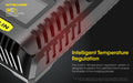 Chargeur Nitecore UMS2 pour batteries li-ion, IMR, LiFePO4, Ni-MH, Ni-Cd  NYCTALOPE  
