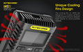 Chargeur Nitecore UMS2 pour batteries li-ion, IMR, LiFePO4, Ni-MH, Ni-Cd  NYCTALOPE  