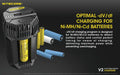 Chargeur de voiture Nitecore V2 pour batteries Li-ion/IMR  NYCTALOPE  
