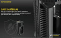 Chargeur de voiture Nitecore V2 pour batteries Li-ion/IMR  NYCTALOPE  