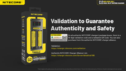 Chargeur Intelligent Nitecore Ci2  NYCTALOPE  
