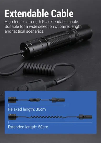 Interrupteur Tactique Klarus TRC1 – Pour lampe XT2CR PRO et XT11GT PRO - NYCTALOPE