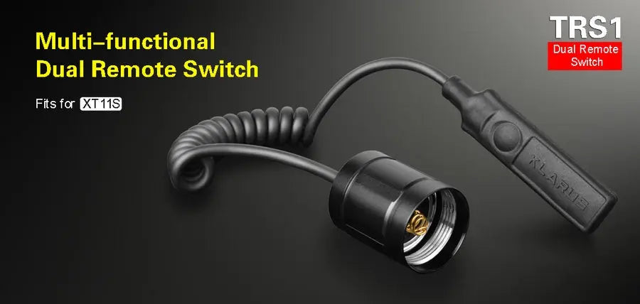 Interrupteur Tactique Klarus TRS1 pour lampe XT2CR - XT11S - XT11GT - XT12GT - XT32 - XT12S - NYCTALOPE