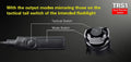 Interrupteur Tactique Klarus TRS1 pour lampe XT2CR - XT11S - XT11GT - XT12GT - XT32 - XT12S - NYCTALOPE