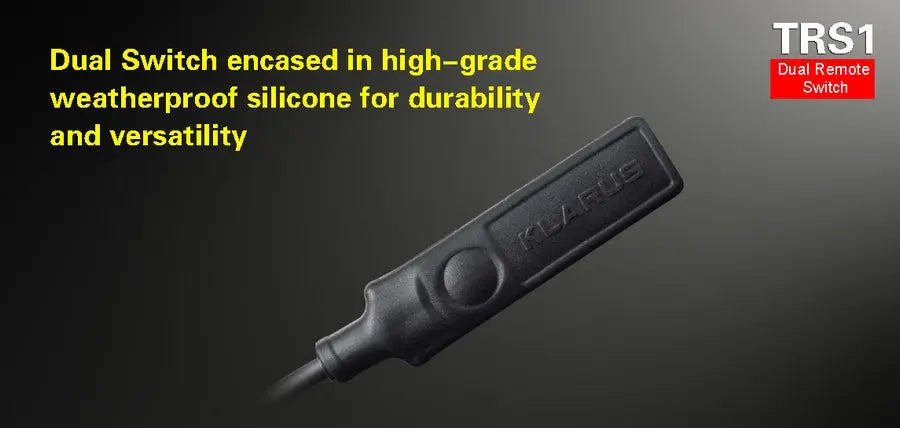 Interrupteur Tactique Klarus TRS1 pour lampe XT2CR - XT11S - XT11GT - XT12GT - XT32 - XT12S - NYCTALOPE