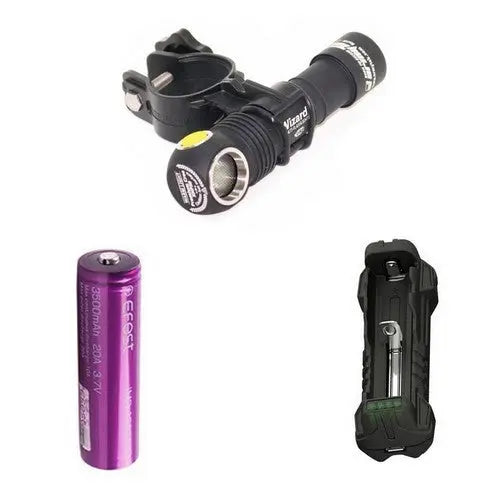 KIT VTT Armytek Wizard Pro Magnet USB XHP50 - 2300/2150 Lumens - NYCTALOPE