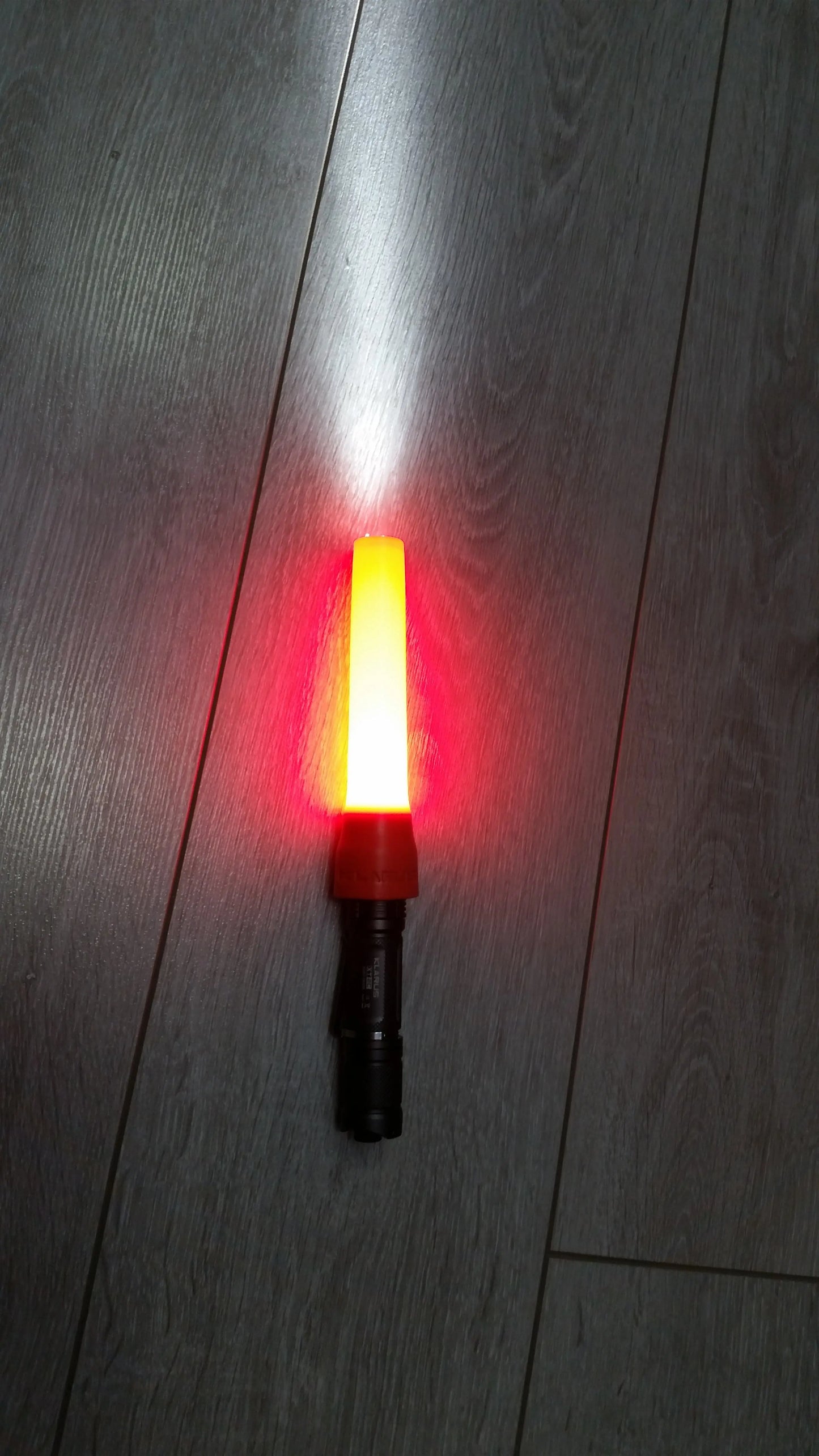 Klarus cône diffuseur souple Orange - NYCTALOPE