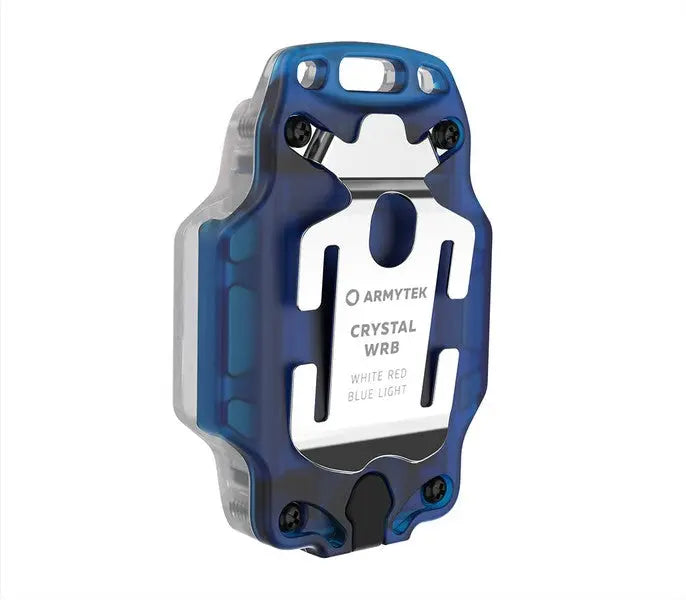 Lampe Armytek Crystal WRB – 150 Lumens Blanc + Rouge/Bleu - NYCTALOPE