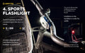 Lampe Armytek Crystal – 150 Lumens Blanc + 30 Lumens Rouge  NYCTALOPE  