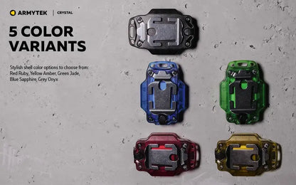 Lampe Armytek Crystal – 150 Lumens Blanc + 30 Lumens Rouge  NYCTALOPE  