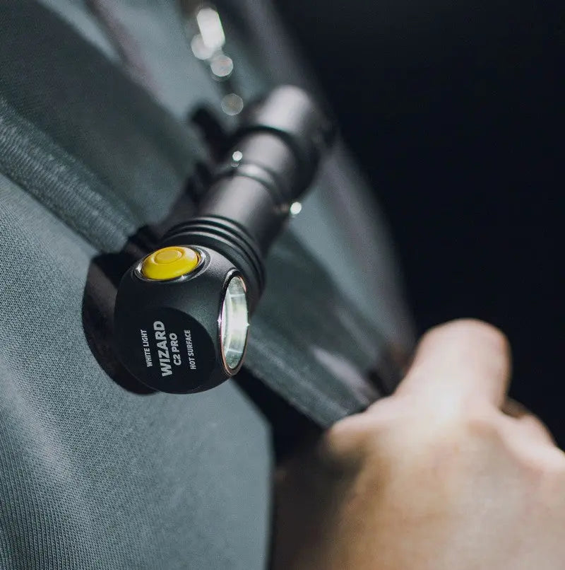 Lampe Frontale Armytek Wizard C2 PRO Magnet USB 2500/2330 Lumens - NYCTALOPE