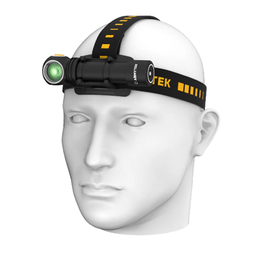 Lampe Frontale Armytek Wizard C2 WG – 1020 Lumens Warm / 400 Lumens Vert  NYCTALOPE  