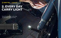 Lampe Frontale Armytek Wizard C2 WG – 1020 Lumens Warm / 400 Lumens Vert  NYCTALOPE  