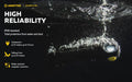 Lampe Frontale Armytek Wizard C2 WG – 1020 Lumens Warm / 400 Lumens Vert  NYCTALOPE  