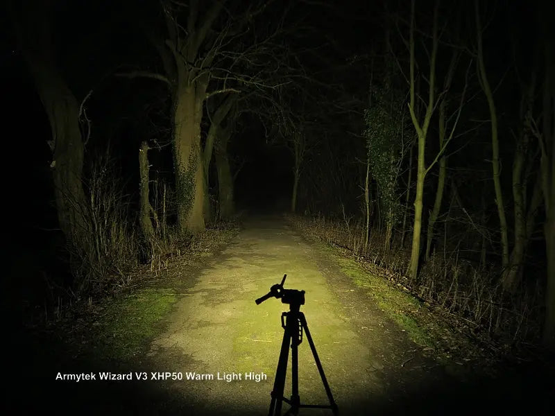 Lampe Frontale Armytek Wizard Pro V4 XHP50 USB - 2300/2150 Lumens - NYCTALOPE