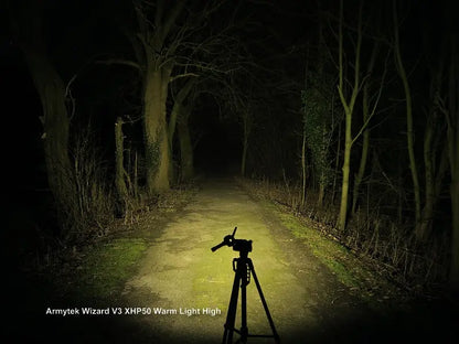 Lampe Frontale Armytek Wizard Pro V4 XHP50 USB - 2300/2150 Lumens - NYCTALOPE