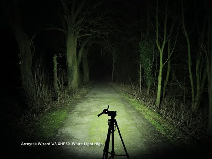 Lampe Frontale Armytek Wizard Pro V4 XHP50 USB - 2300/2150 Lumens - NYCTALOPE