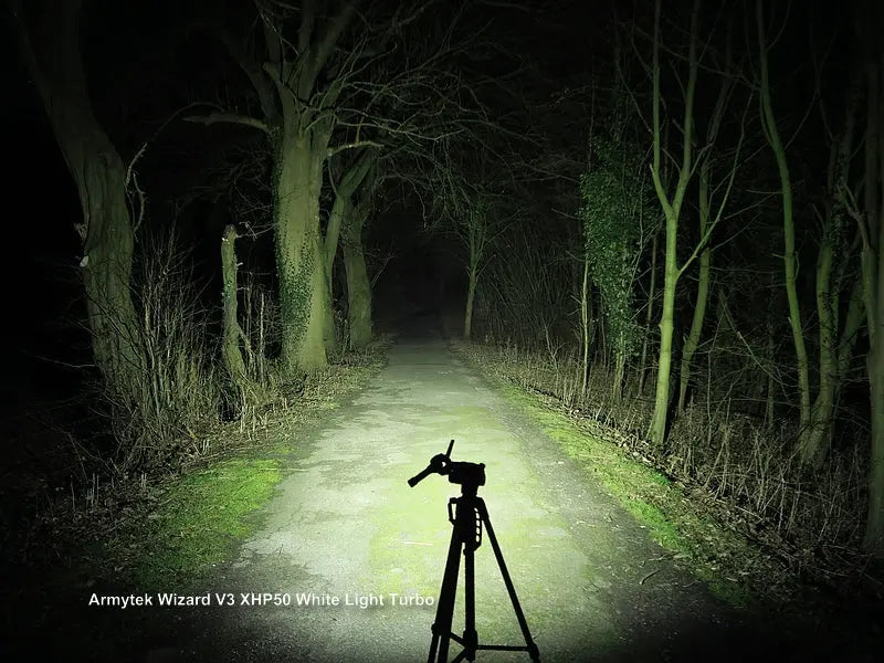 Lampe Frontale Armytek Wizard Pro V4 XHP50 USB - 2300/2150 Lumens - NYCTALOPE