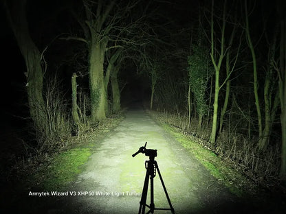 Lampe Frontale Armytek Wizard Pro V4 XHP50 USB - 2300/2150 Lumens - NYCTALOPE