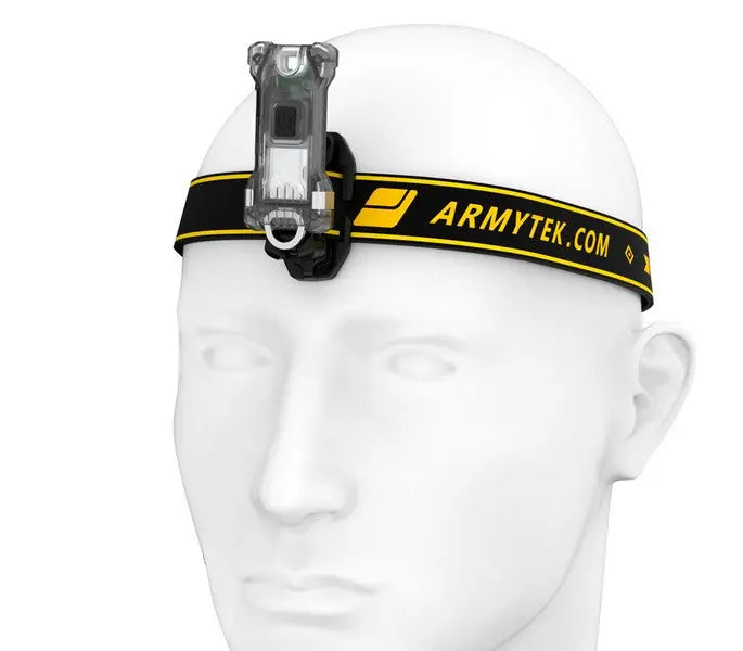 Lampe Frontale Armytek Zippy WR ES – 120 Lumens Blanc / 30 Lumens Rouge – Rechargeable – Base aimantée - NYCTALOPE
