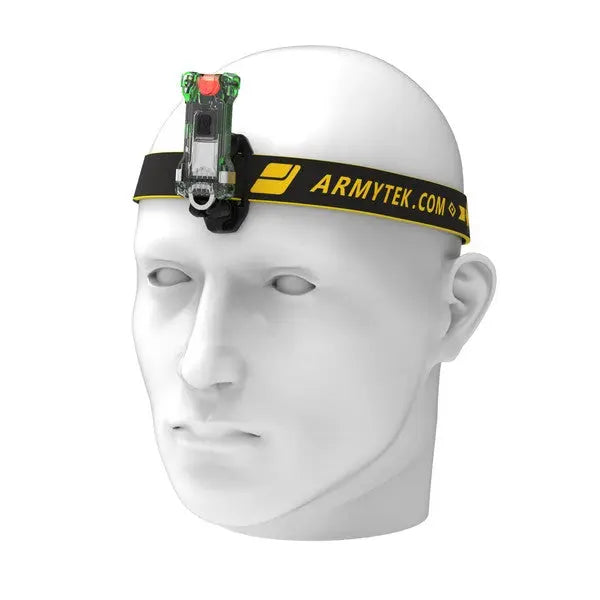 Lampe Frontale Armytek Zippy WR ES – 120 Lumens Blanc / 30 Lumens Rouge – Rechargeable – Base aimantée - NYCTALOPE