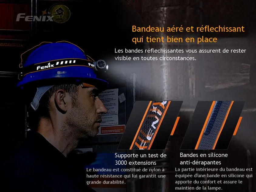 Lampe Frontale Fenix HM70R – 1600 Lumens - NYCTALOPE