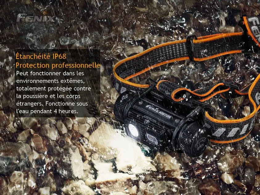 Lampe Frontale Fenix HM70R – 1600 Lumens - NYCTALOPE