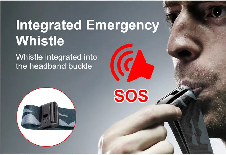 Lampe Frontale Klarus HM2 – 270 Lumens – Lumière rouge 3 Lumens  NYCTALOPE  