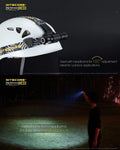 Lampe Frontale Nitecore HC33 – 1800 Lumens  NYCTALOPE  