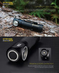 Lampe Frontale Nitecore HC33 – 1800 Lumens  NYCTALOPE  