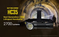 Lampe Frontale Nitecore HC35 – 2700 Lumens  NYCTALOPE  