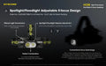 Lampe Frontale Nitecore HC68 Rechargeable – 2000 Lumens  NYCTALOPE  