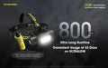 Lampe Frontale Nitecore HC68 Rechargeable – 2000 Lumens  NYCTALOPE  