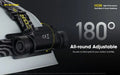 Lampe Frontale Nitecore HC68 Rechargeable – 2000 Lumens  NYCTALOPE  