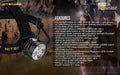 Lampe Frontale Nitecore HU60 – 1600 Lumens  NYCTALOPE  