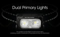 Lampe Frontale Nitecore NU25UL – 400 Lumens  NYCTALOPE  