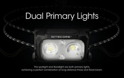 Lampe Frontale Nitecore NU25UL – 400 Lumens  NYCTALOPE  