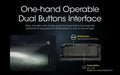 Lampe Frontale Nitecore NU25UL – 400 Lumens  NYCTALOPE  