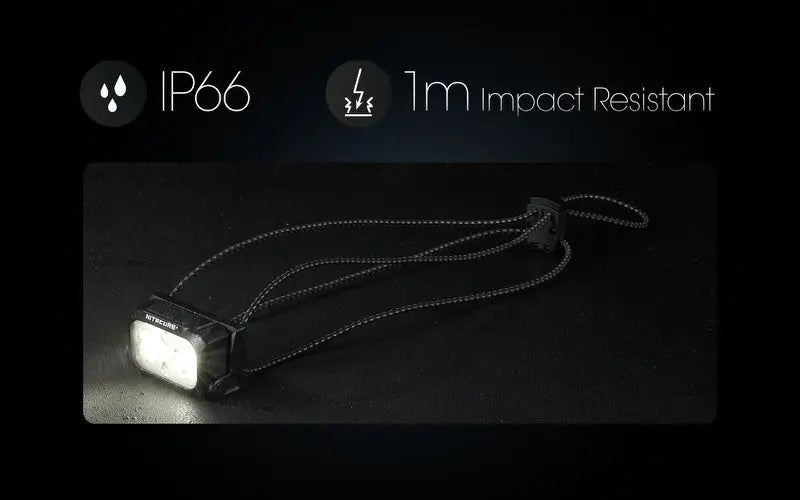 Lampe Frontale Nitecore NU25UL – 400 Lumens  NYCTALOPE  