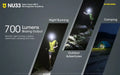 Lampe Frontale Nitecore NU33 – 700 Lumens  NYCTALOPE  